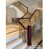銅藝別墅歐式樓梯設計